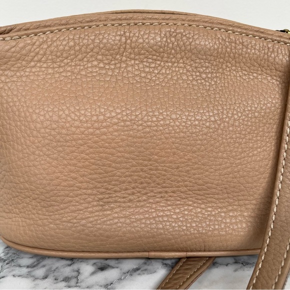 Coach Vintage Tan Leather Crossbody Bag - Picture 4 of 13
